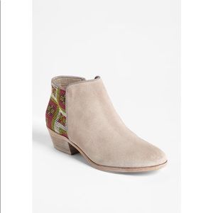 Sam Edelman Putnam Suede Tan Booties